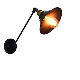 Buzz Wall Jern Væglampe Stum Sort Lyssværd Lampe På Væg