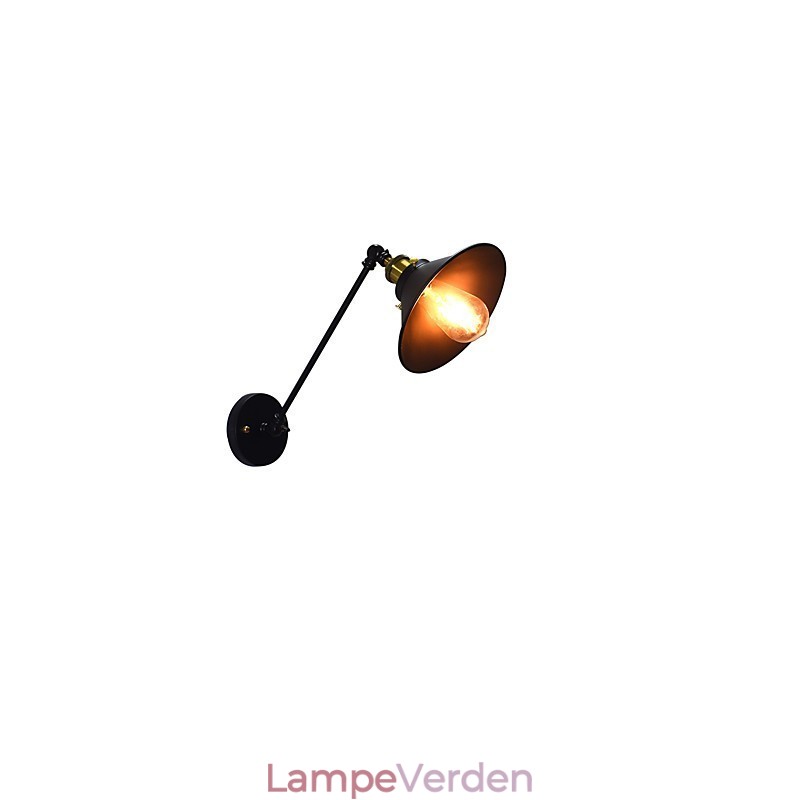 Buzz Wall Jern Væglampe Stum Sort Lyssværd Lampe På Væg
