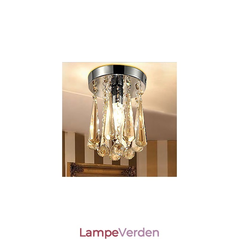 Moderne moderne krystal forsænket garage