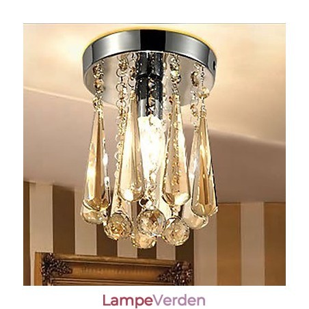 Moderne moderne krystal forsænket garage