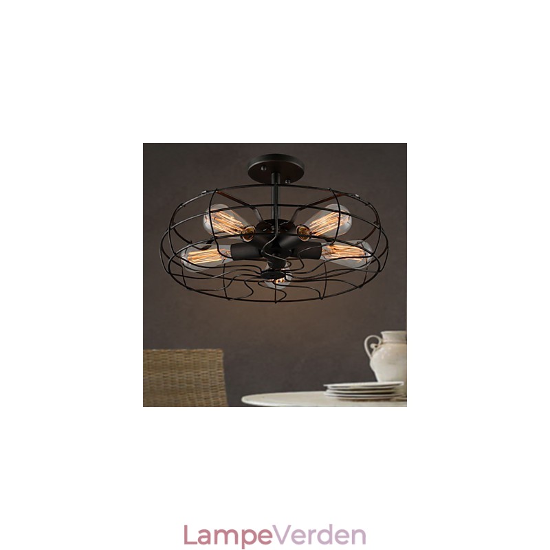 The American Country Industrial Designer Lamp Personalized Lamp European Retro Fan Loftslamper