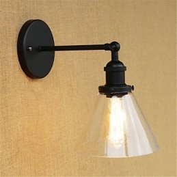 Country Retro galvaniseret funktion til Mini Style Øjenbeskyttelse Ambient Light Wall Sconces