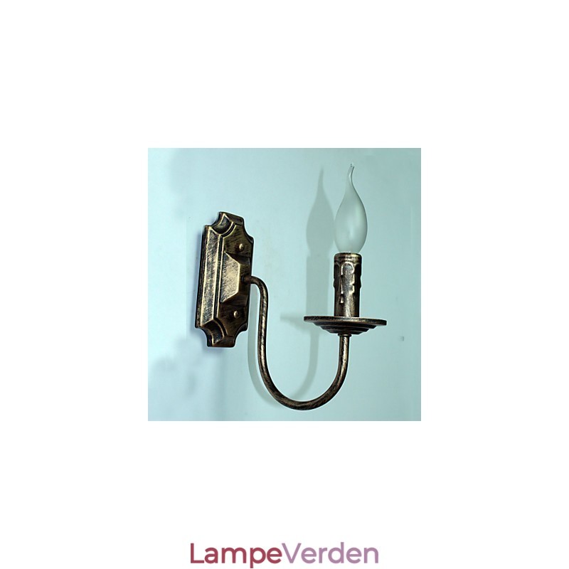 Antik væglampe stearinlysform Simpel korridor Balkonlampe Væglampe