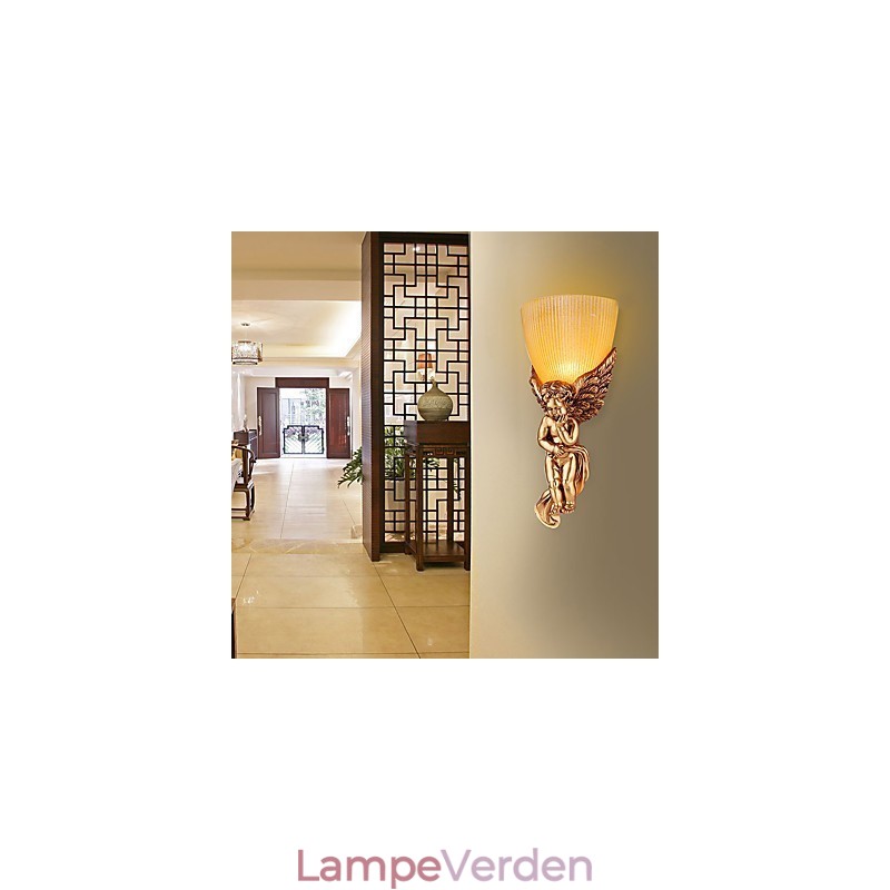 Moderne moderne traditionel klassisk rustik lodge-malerifunktion til mini-stil omgivende lys
