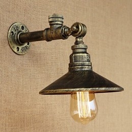 Rustik Lodge Country Retro maleri funktion til Mini Style Ambient Light Wall Sconces Wall