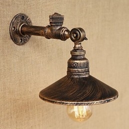 Rustik Lodge Country Retro maleri funktion til Mini Style Ambient Light Wall Sconces Wall