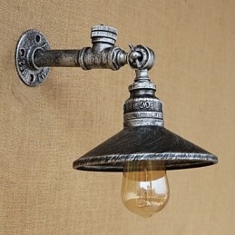 Rustik Lodge Country Retro maleri funktion til Mini Style Ambient Light Wall Sconces Wall