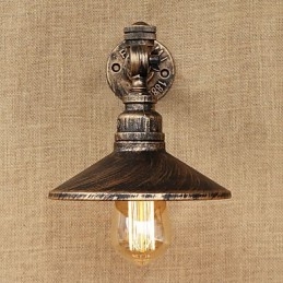 Rustik Lodge Country Retro maleri funktion til Mini Style Ambient Light Wall Sconces Wall
