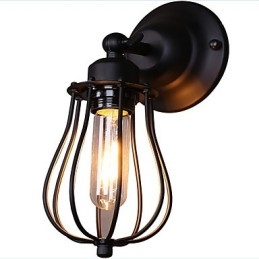 Traditionel klassisk rustik Lodge Country Painting Feature for Swing Arm Ambient Light Wall Sconces Wall Light
