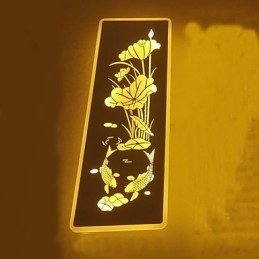 Integreret Modern Contemporary Modern Contemporary Painting Feature for Ambient Light Wall Sconces