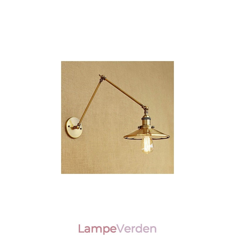 Rustik Lodge Country Retro galvaniseret funktion til Mini Style Swing Arm Ambient Light