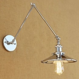 Rustik Lodge Country Retro galvaniseret funktion til Mini Style Swing Arm Ambient Light