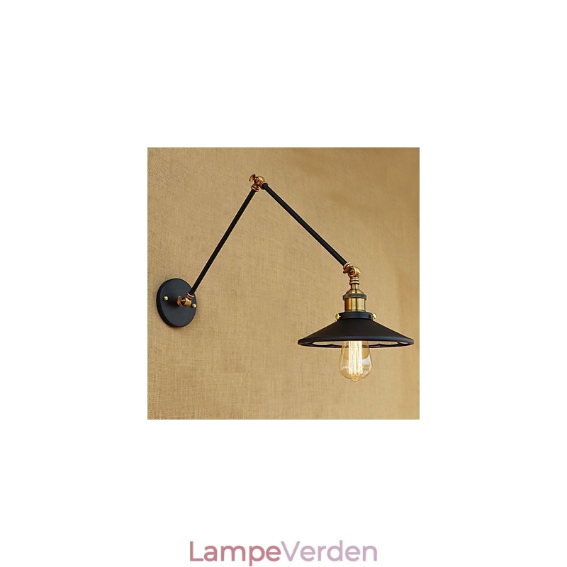 Rustik Lodge Country Retro galvaniseret funktion til Mini Style Swing Arm Ambient Light