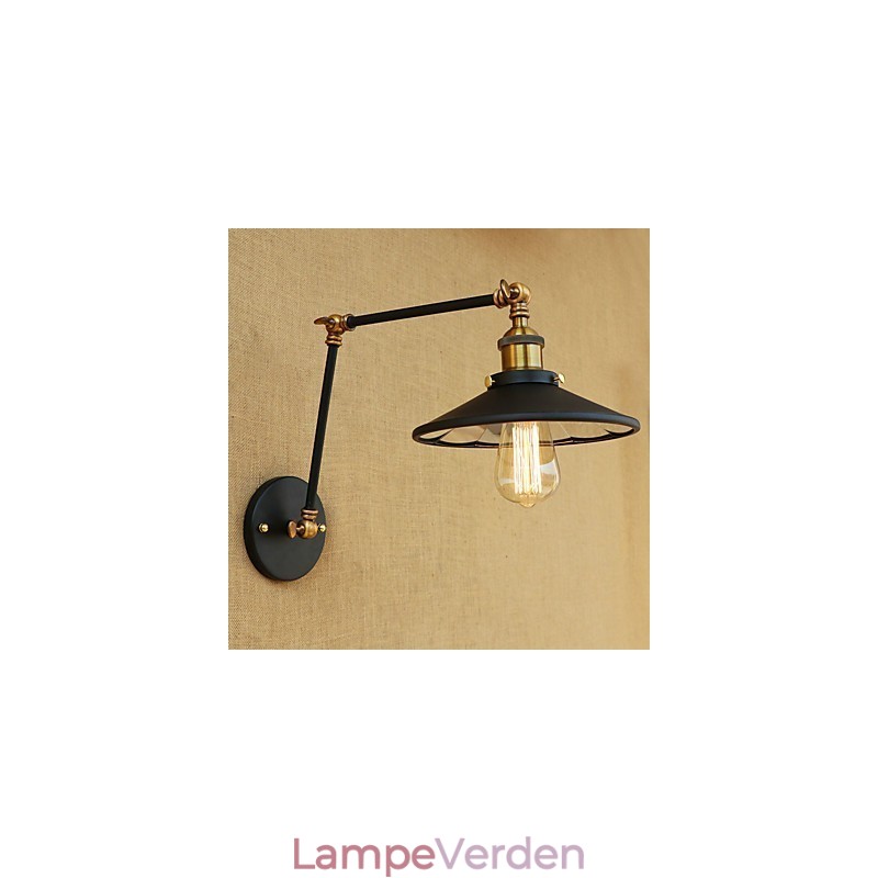 Rustik Lodge Country Retro galvaniseret funktion til Mini Style Swing Arm Ambient Light