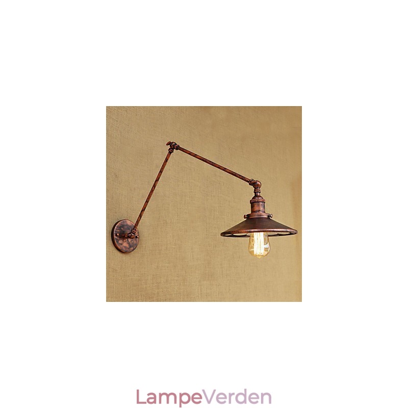 Rustik Lodge Country Retro galvaniseret funktion til Mini Style Swing Arm Ambient Light