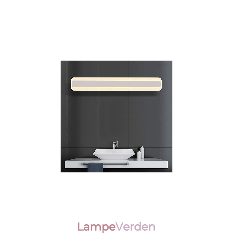 Integreret moderne moderne kromfunktion til omgivende lys badeværelsesbelysning væglampe