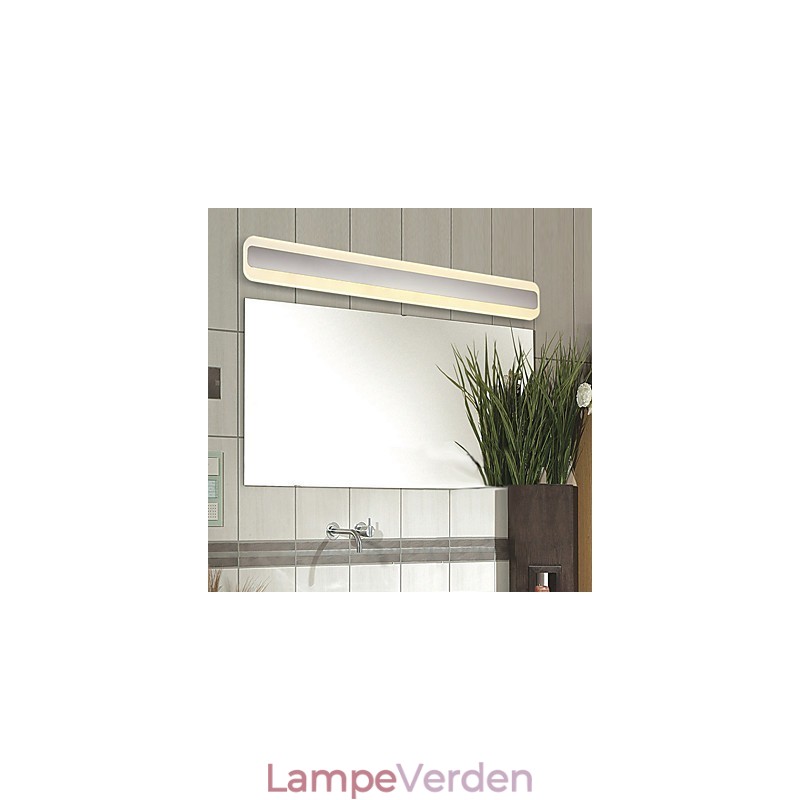 Integreret moderne moderne kromfunktion til omgivende lys badeværelsesbelysning Væglampe