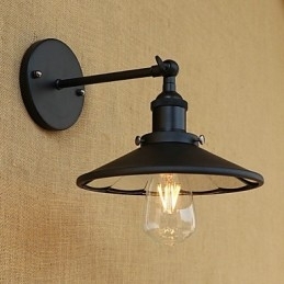 Country Retro Painting Feature for Mini Style Ambient Light Wall Sconces Wall Light