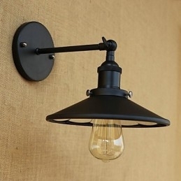 Country Retro Painting Feature for Mini Style Ambient Light Wall Sconces Wall Light