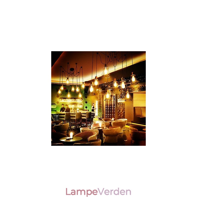 Landedesignere maler metal lysekrone