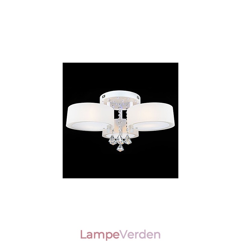 Moderne moderne krystalmaleri Metal Flush Mount