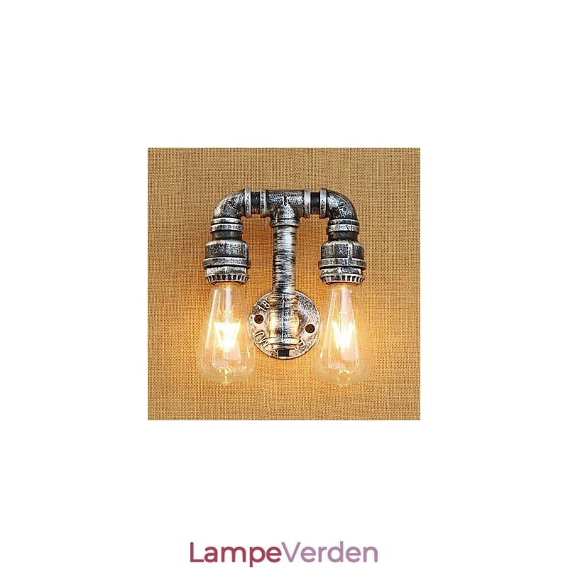 Country Retro Painting Feature for Swing Arm Ambient Light Wall Sconces Wall Light