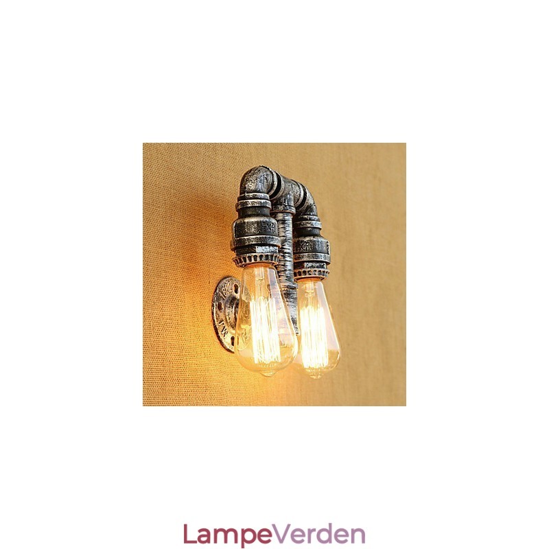 Country Retro Painting Feature for Swing Arm Ambient Light Wall Sconces Wall Light