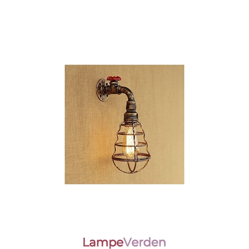 Country Retro Painting Feature for Mini Style Ambient Light Wall Sconces Wall Light