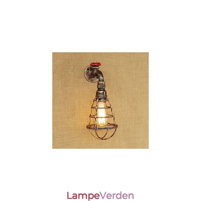 Country Retro Painting Feature for Mini Style Ambient Light Wall Sconces Wall Light