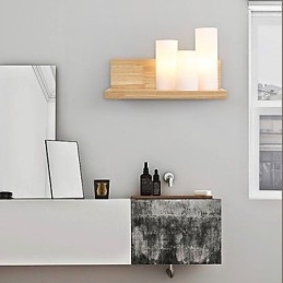 Moderne moderne sort oxidfinish funktion til øjenbeskyttelse Ambient Light Wall Sconces Wall Light
