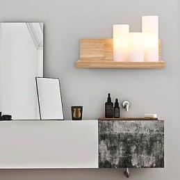 Moderne moderne sort oxidfinish funktion til øjenbeskyttelse Ambient Light Wall Sconces Wall Light