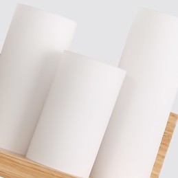 Moderne moderne sort oxidfinish funktion til øjenbeskyttelse Ambient Light Wall Sconces Wall Light