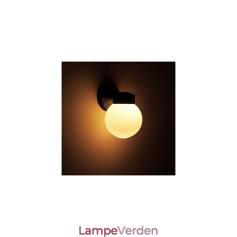 Moderne moderne sort oxid-finish-funktion til Mini Style Ambient Light Wall Sconces Wall Light