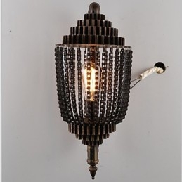 Vintage Iron Industrial Wind Shop Gear Lampe