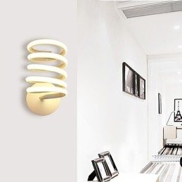 Aluminiums væglampe Moderne Minimalistisk Soveværelse Gang Gang Lampe Sengelampe Kreativ Lampe