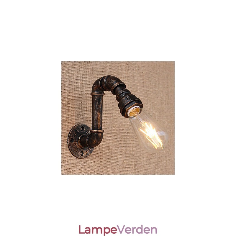 Country Retro Painting Feature til Mini Style Swing Arm Ambient Light Wall Sconces