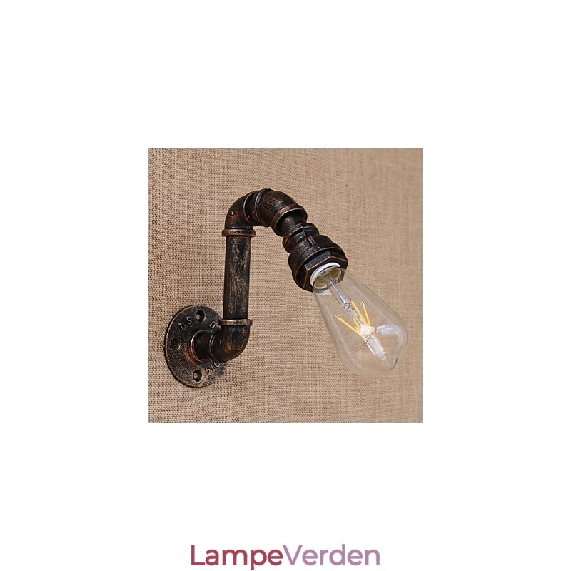 Country Retro Painting Feature til Mini Style Swing Arm Ambient Light Wall Sconces