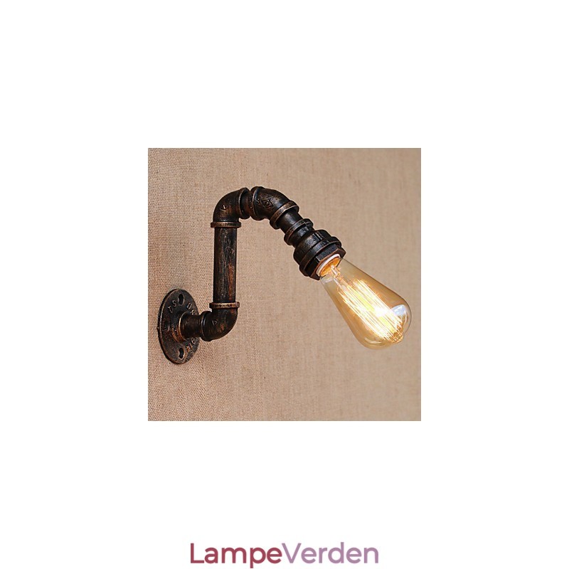 Country Retro Painting Feature til Mini Style Swing Arm Ambient Light Wall Sconces