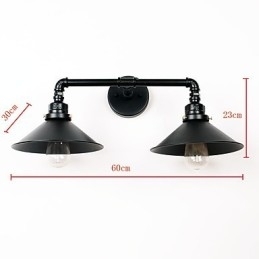 Rustik Lodge Modern Contemporary Country Retro Painting Feature for Mini Style Downlight Wall Sconces