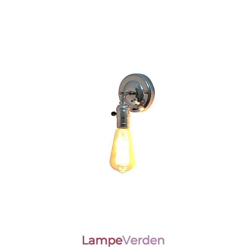 Væglampe Væglamper Vægjern Væglampe Stum Sort Lyssværd Lampe På Væg