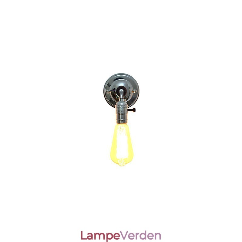 Væglampe Væglamper Vægjern Væglampe Stum Sort Lyssværd Lampe På Væg