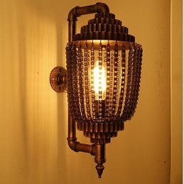Vintage Iron Industrial Wind Shop Gear Lampe