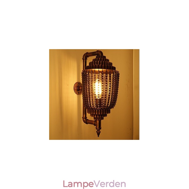 Vintage Iron Industrial Wind Shop Gear Lampe