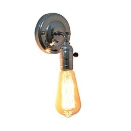 Væglampe Væglamper Vægjern Væglampe Stum Sort Lyssværd Lampe På Væg