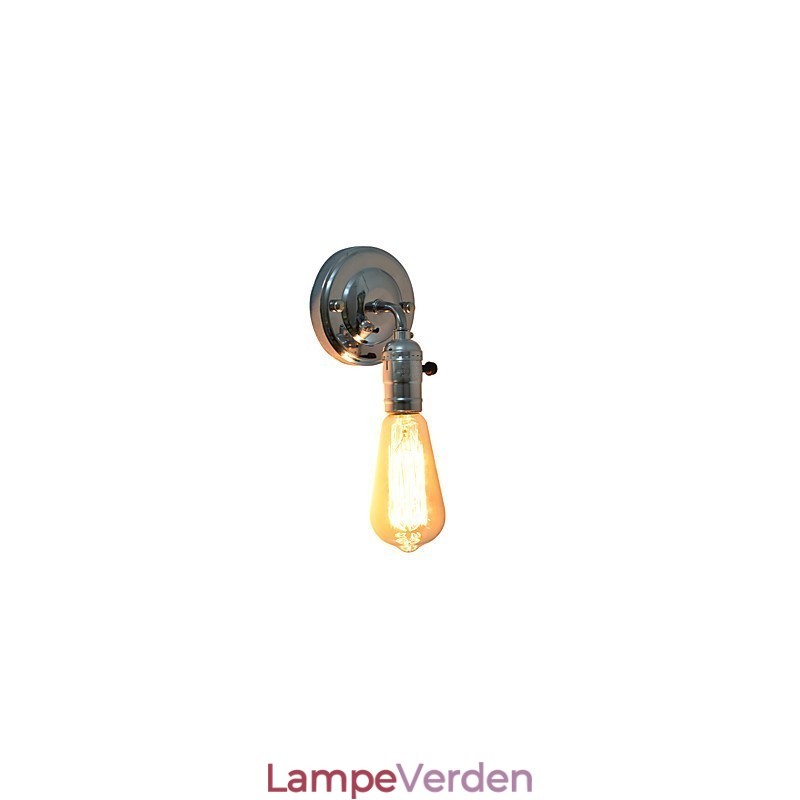 Væglampe Væglamper Vægjern Væglampe Stum Sort Lyssværd Lampe På Væg