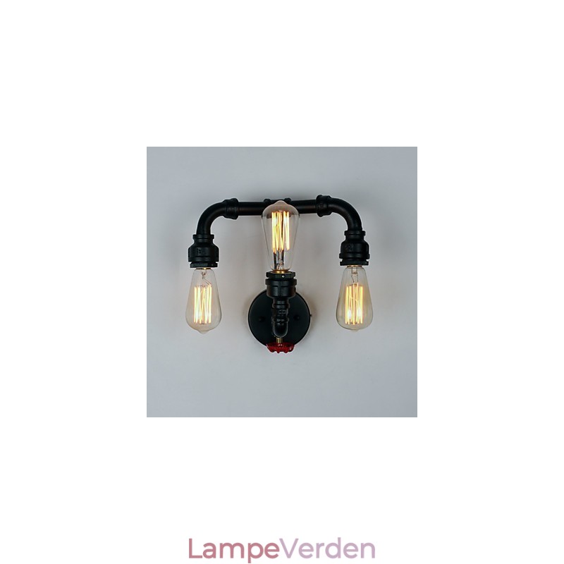 Rustik Lodge Moderne Moderne Land Retro Maleri Funktion til Mini Style Uplight Wall Sconces