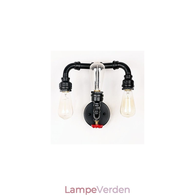 Rustik Lodge Moderne Moderne Land Retro Maleri Funktion til Mini Style Uplight Wall Sconces