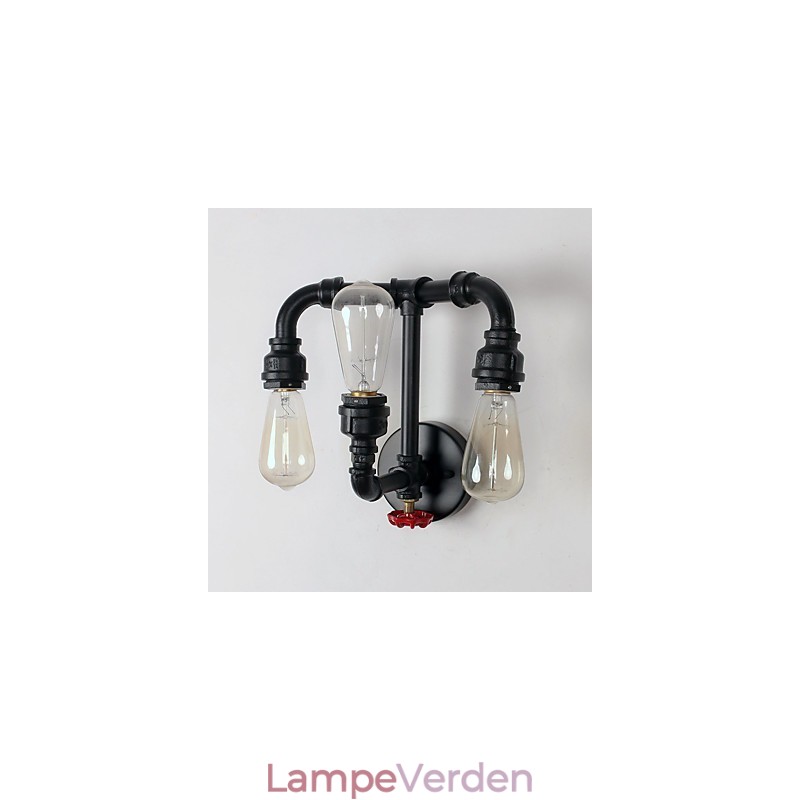 Rustik Lodge Moderne Moderne Land Retro Maleri Funktion til Mini Style Uplight Wall Sconces