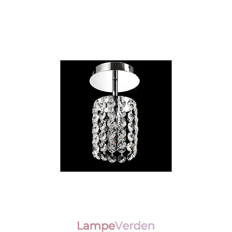 Mini krystal loftslampe