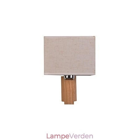 Enkel væglampe Sengebordslampe med stofskærm og massivt træ til kommode i soveværelset Stue Babyværelse Enkel væglampe Sengebordslampe med stofskærm og massivt træ til kommode i soveværelset Stue Babyværelse